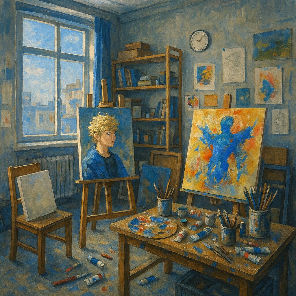 「ブルーピリオド」に学ぶアートと暮らす部屋作り